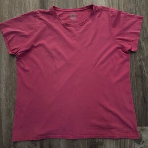 Life is Good Pink T-shirt